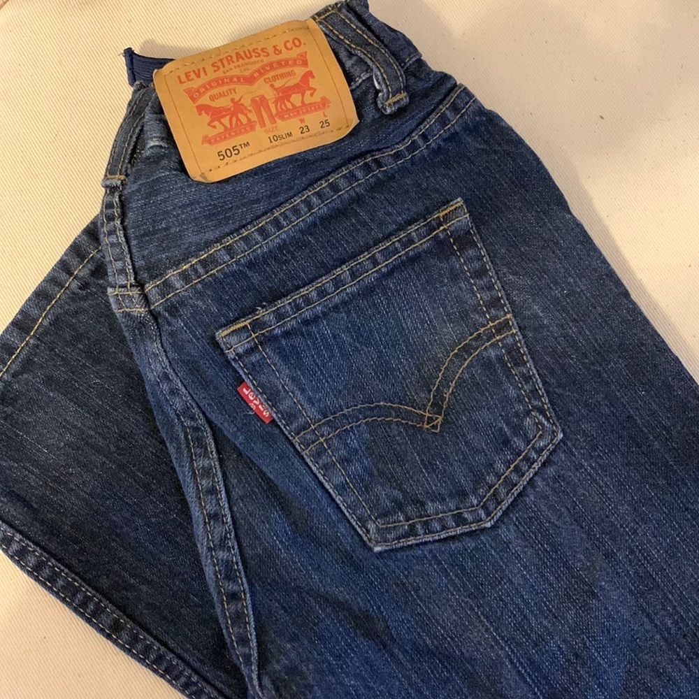 Boys Levi’s 505 jeans 10 slim fit